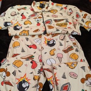 The Hundreds Garfield Collaboration Pajamas